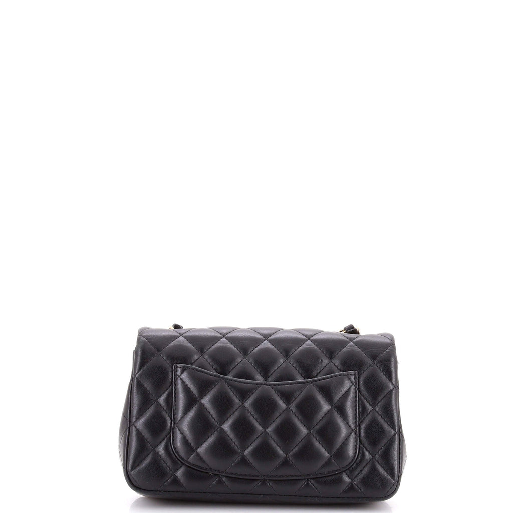 Classic Single Flap Bag Quilted Lambskin Mini