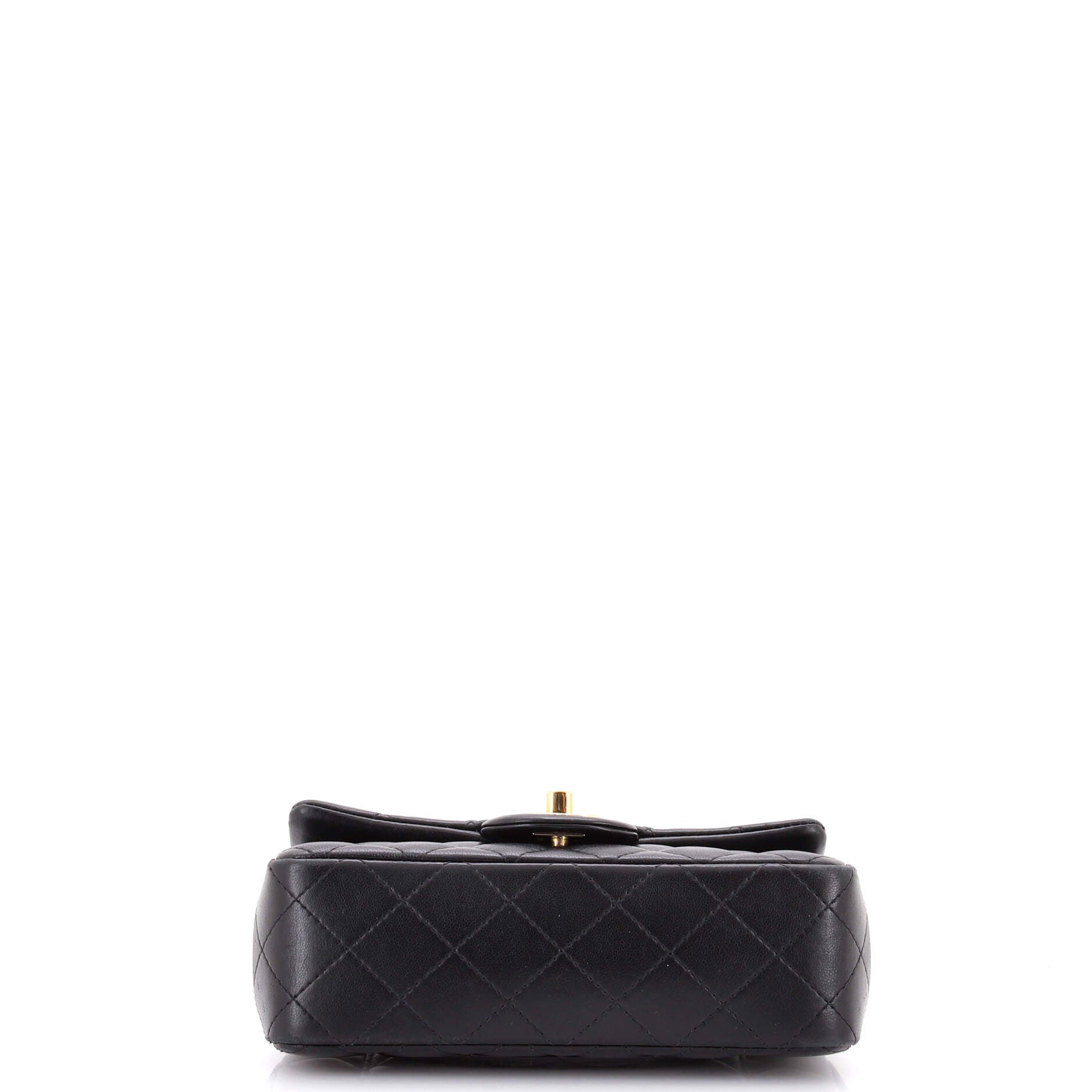 Classic Single Flap Bag Quilted Lambskin Mini