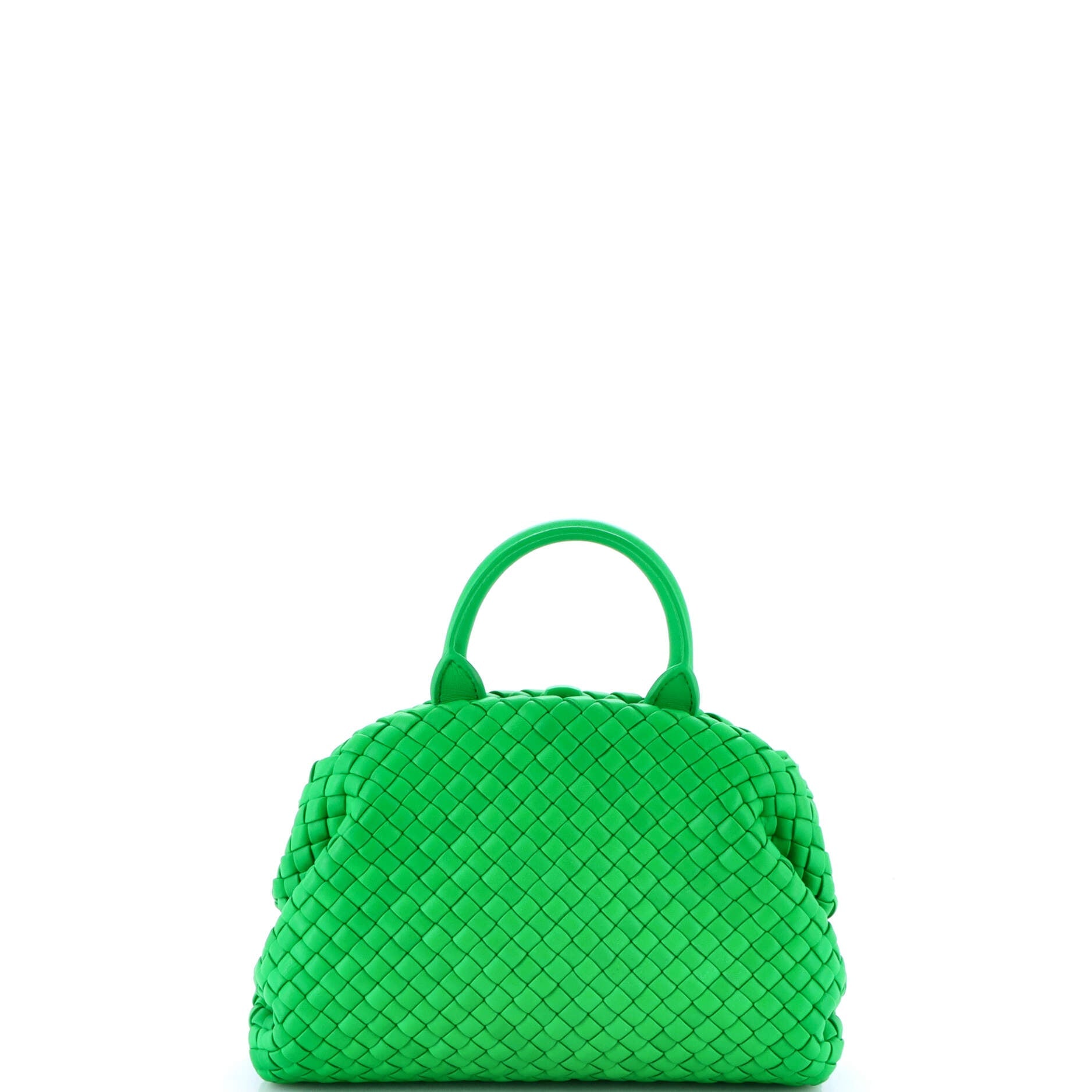 Padded Handle Tote Intrecciato Nappa Small