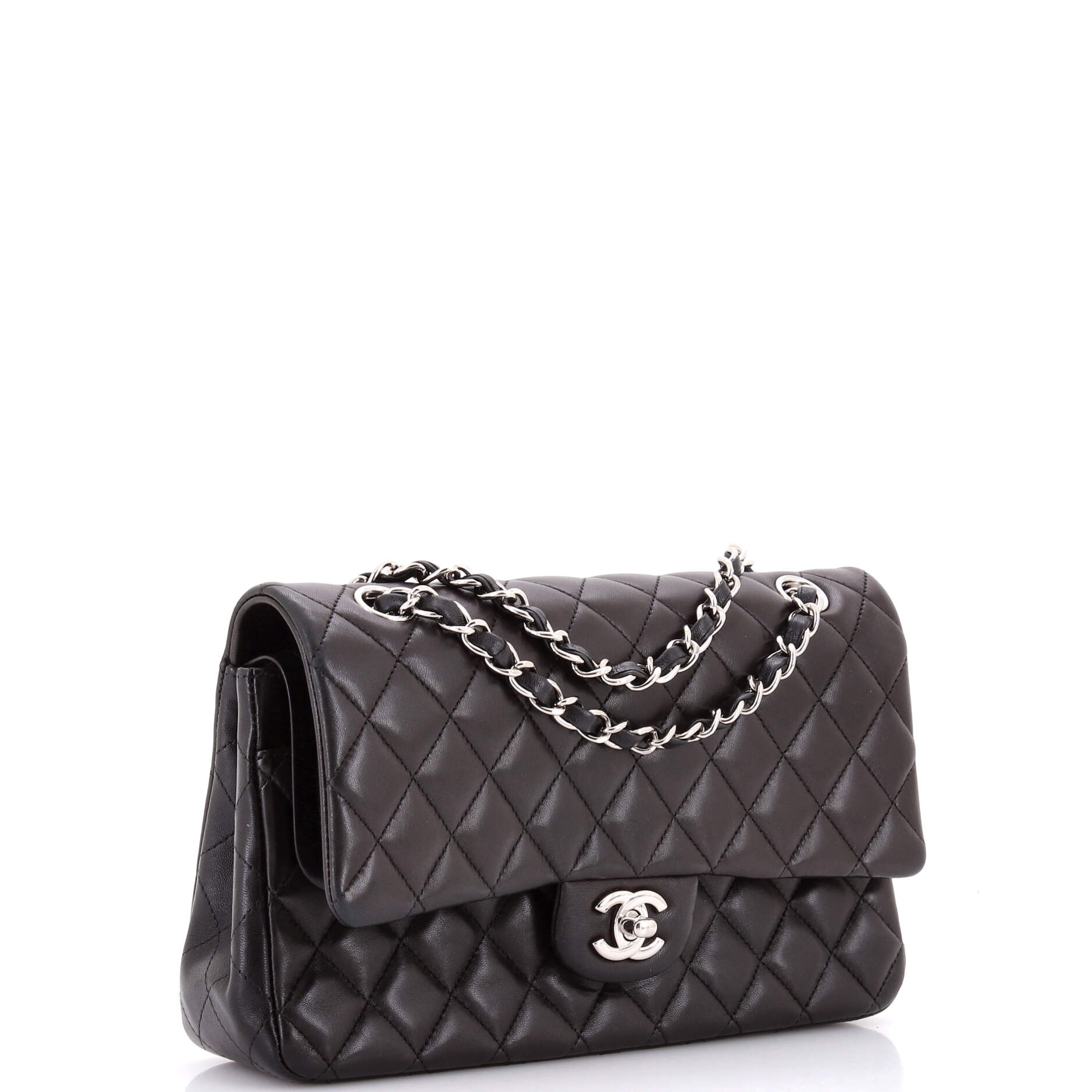 Classic Double Flap Bag Quilted Lambskin Medium