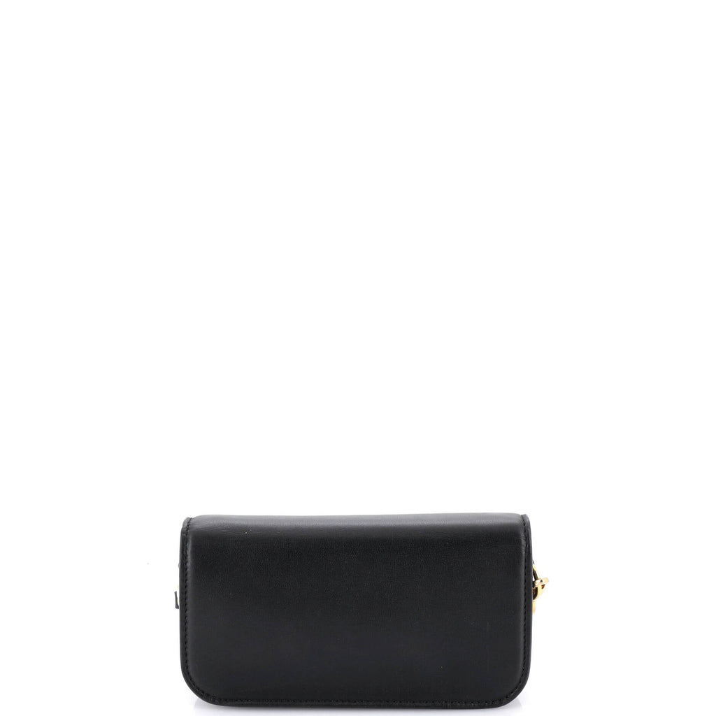 VLogo Loco Flap Shoulder Bag Leather Small