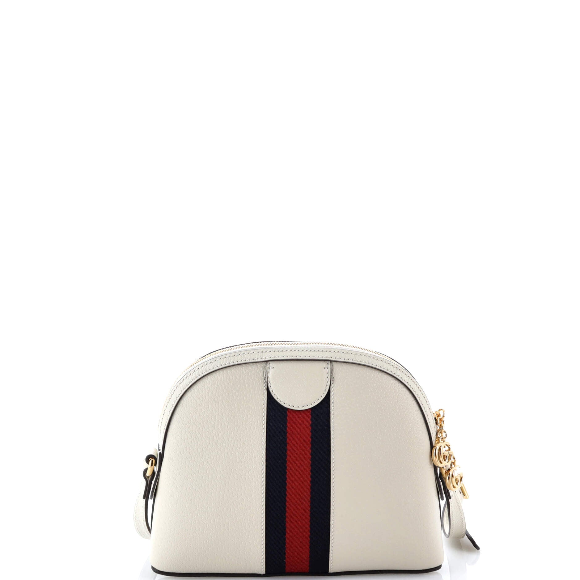 Ophidia Dome Shoulder Bag Leather Small