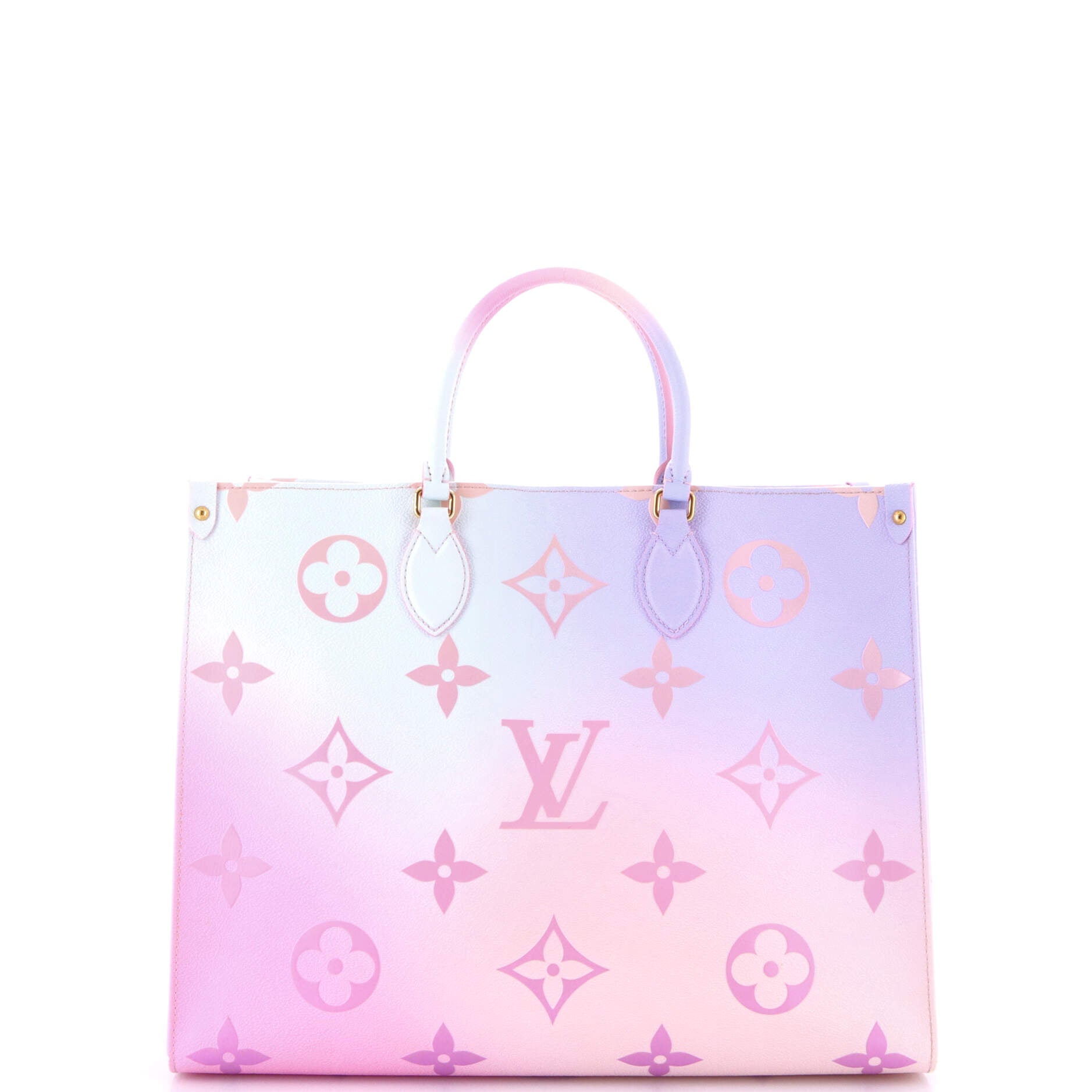 OnTheGo Tote Spring in the City Monogram Giant Canvas GM