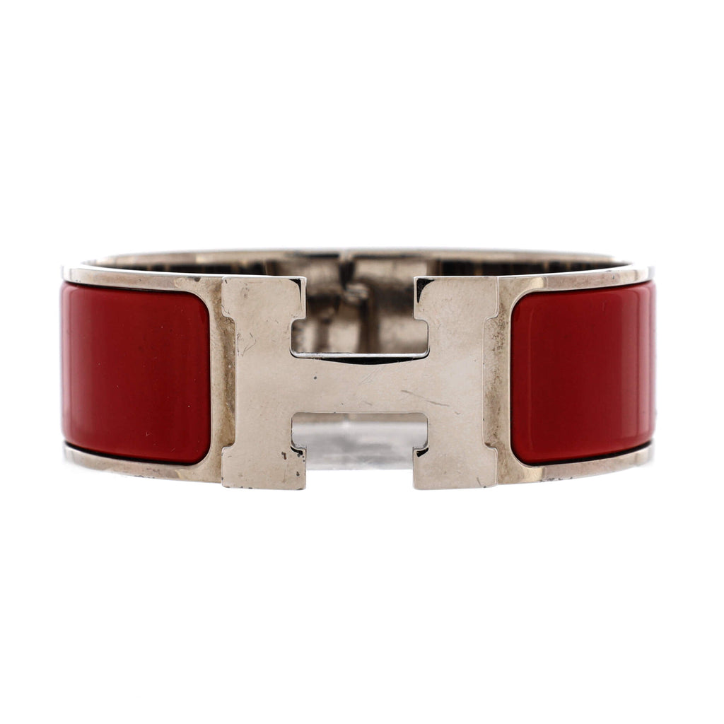 Clic H Bracelet Enamel Wide