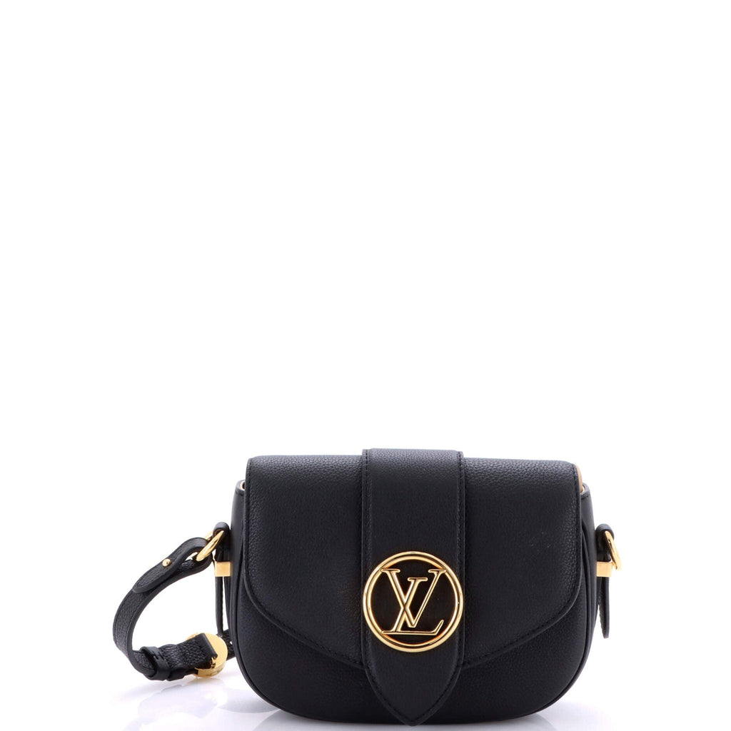 LV Pont 9 Soft Bag Leather PM