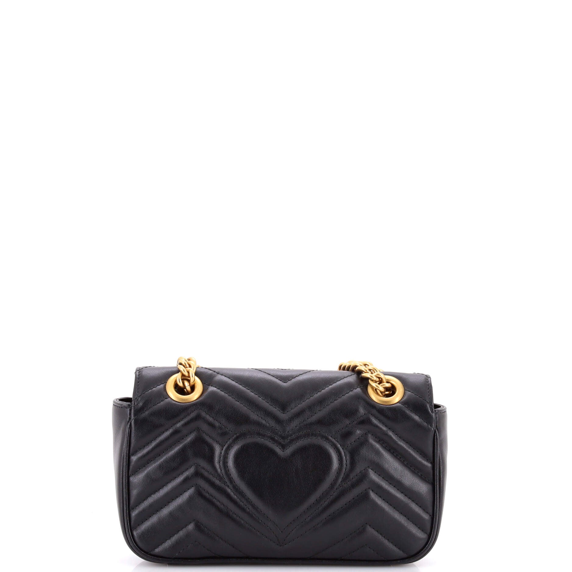 GG Marmont Flap Bag Matelasse Leather Small