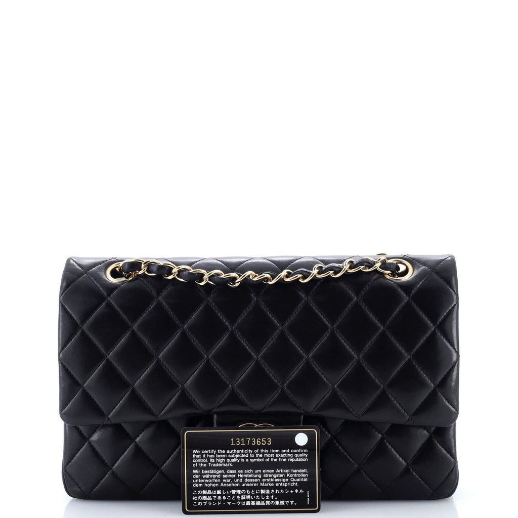 Classic Double Flap Bag Quilted Lambskin Medium