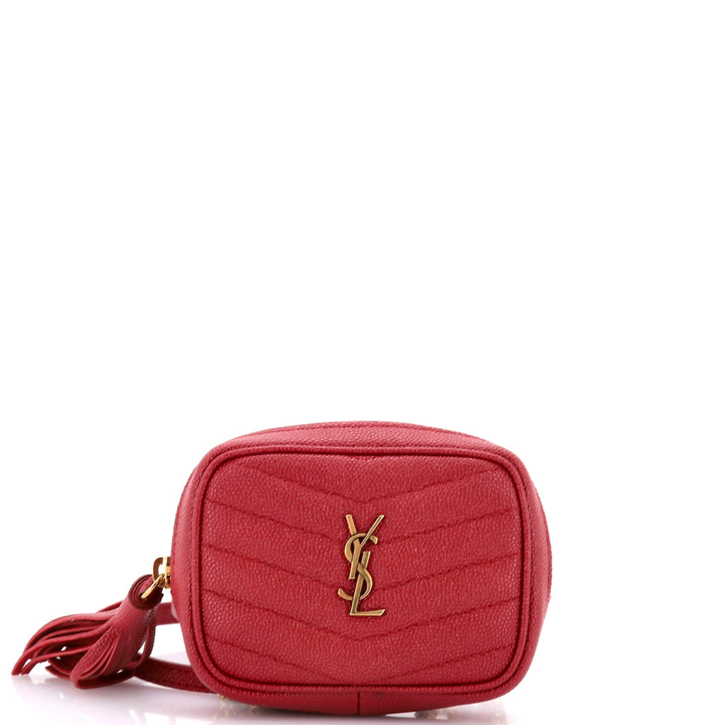Lou Camera Bag Matelasse Chevron Leather Baby