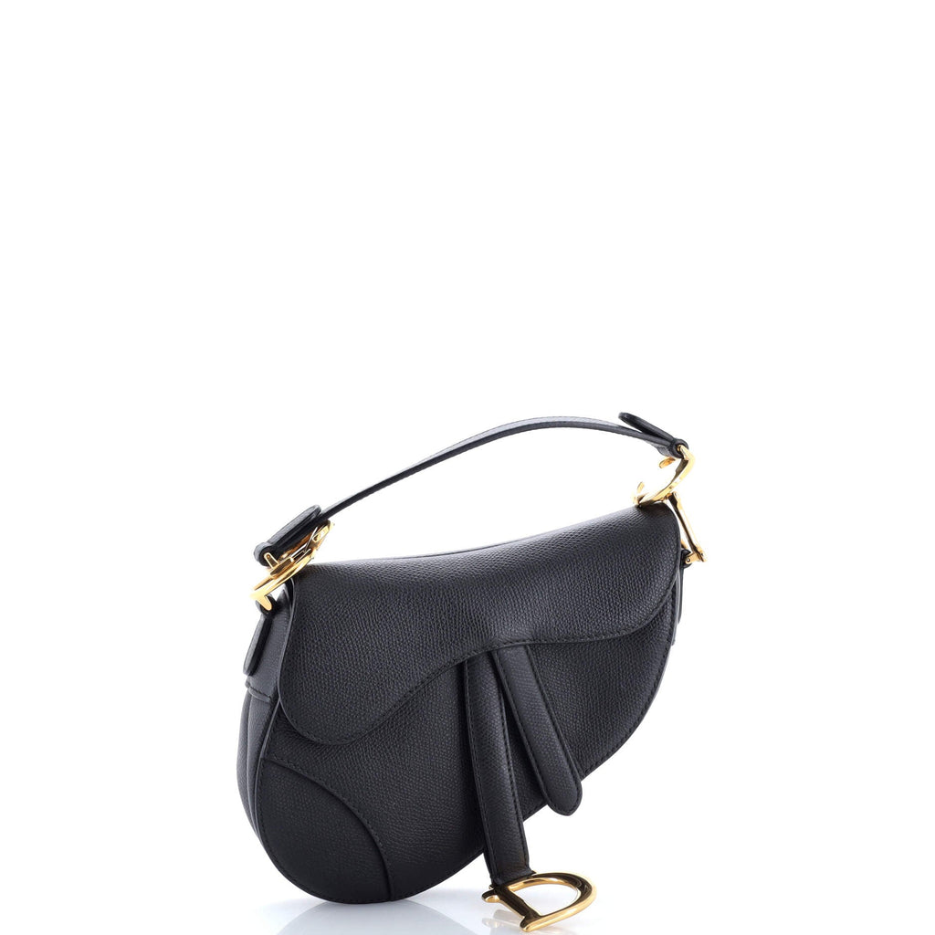 Saddle Handbag Leather Mini