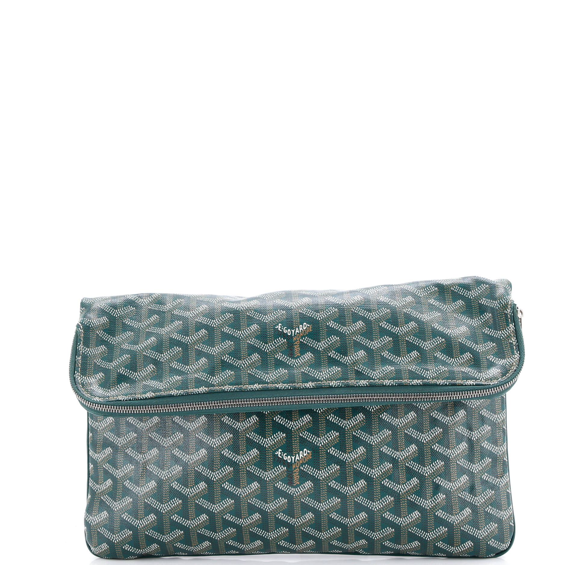 Saint Marie Clutch Coated Canvas