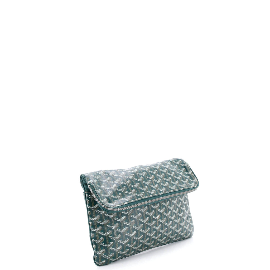 Saint Marie Clutch Coated Canvas