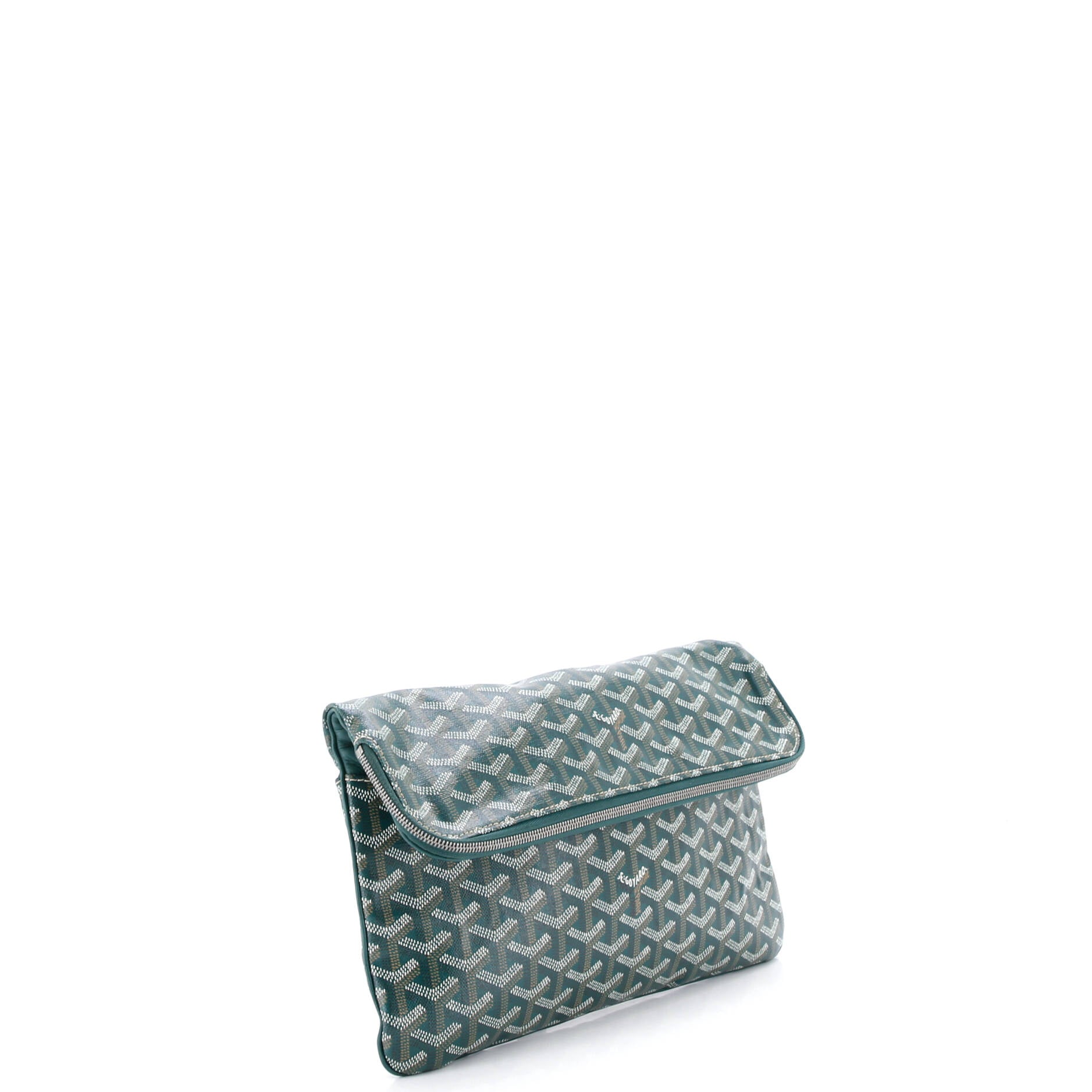 Saint Marie Clutch Coated Canvas