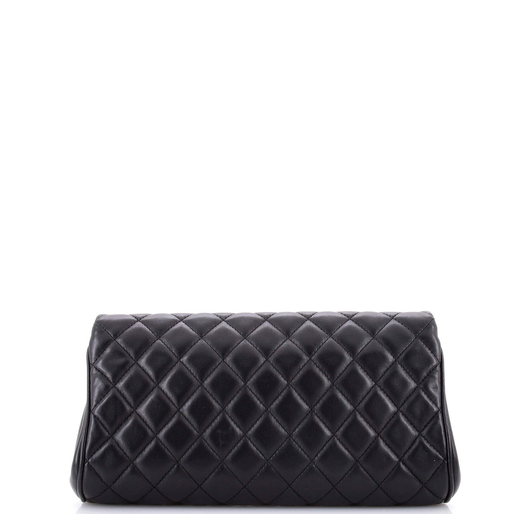 Fold Up Again Clutch Quilted Lambskin