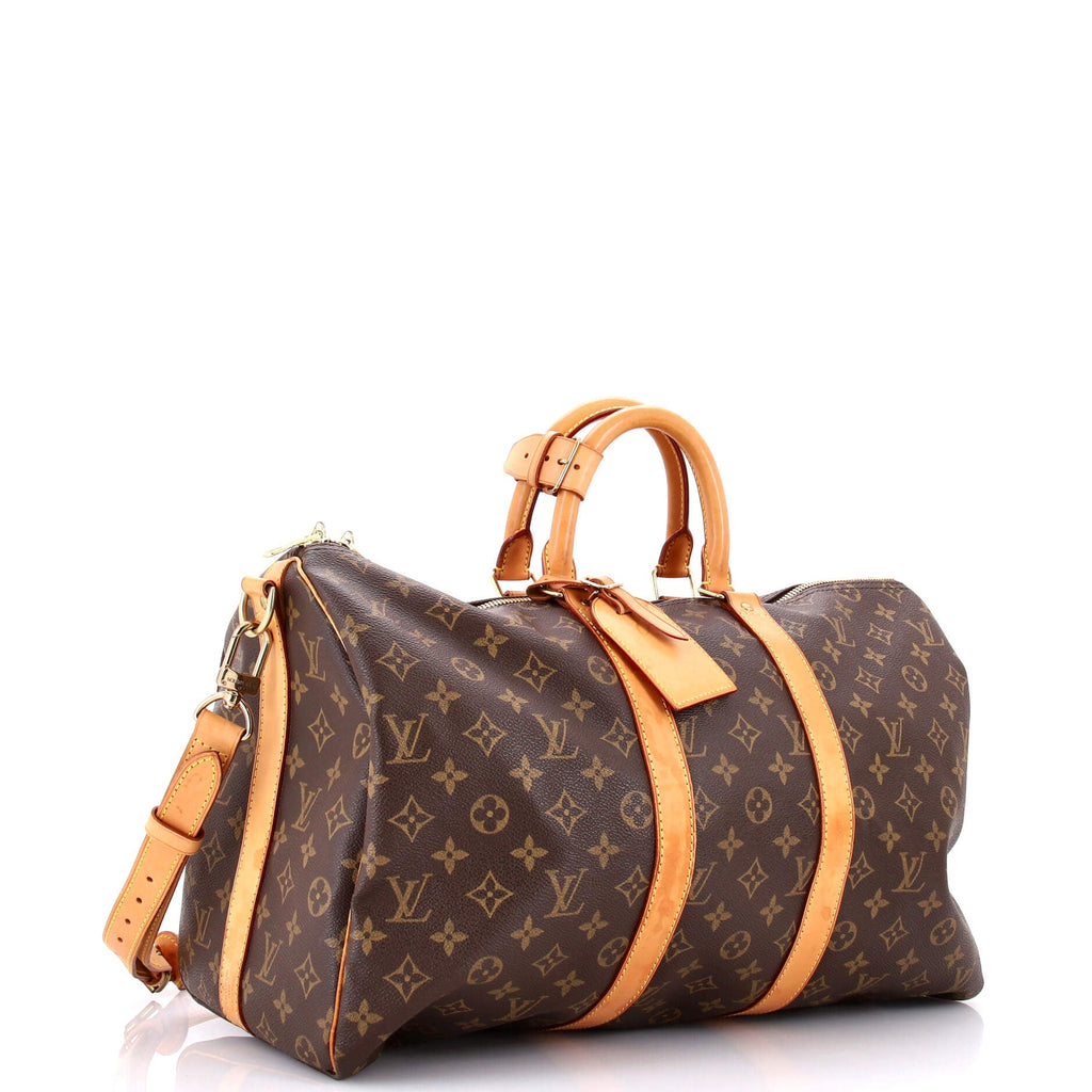 Keepall Bandouliere Bag Monogram Canvas 45
