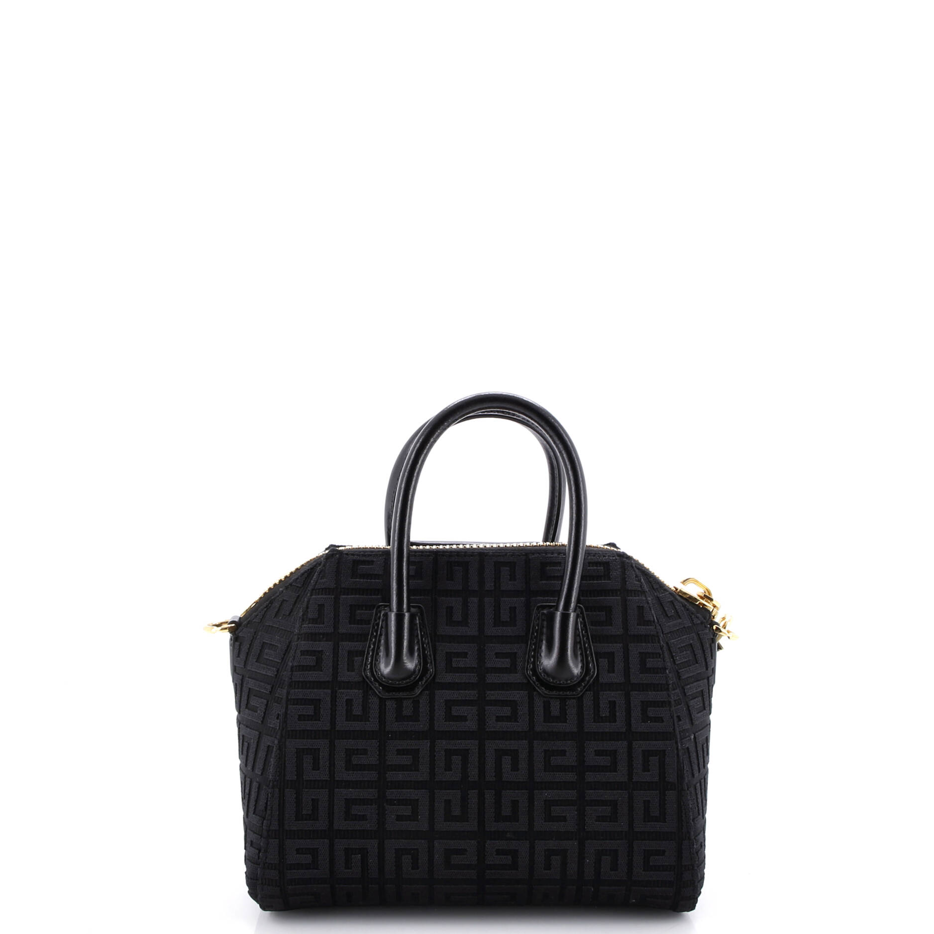 Antigona Bag 4G Embroidered Canvas Mini