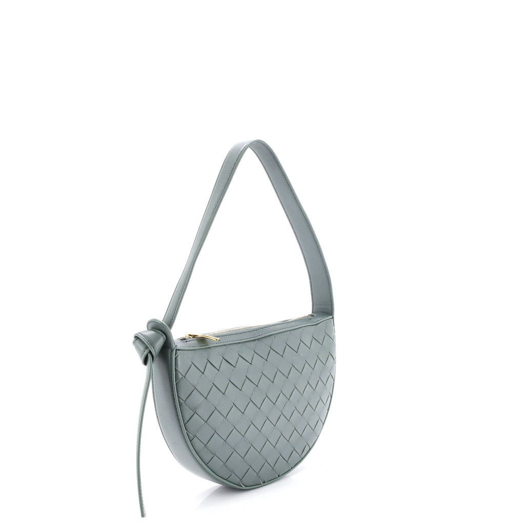 Sunrise Shoulder Bag Intrecciato Leather Mini