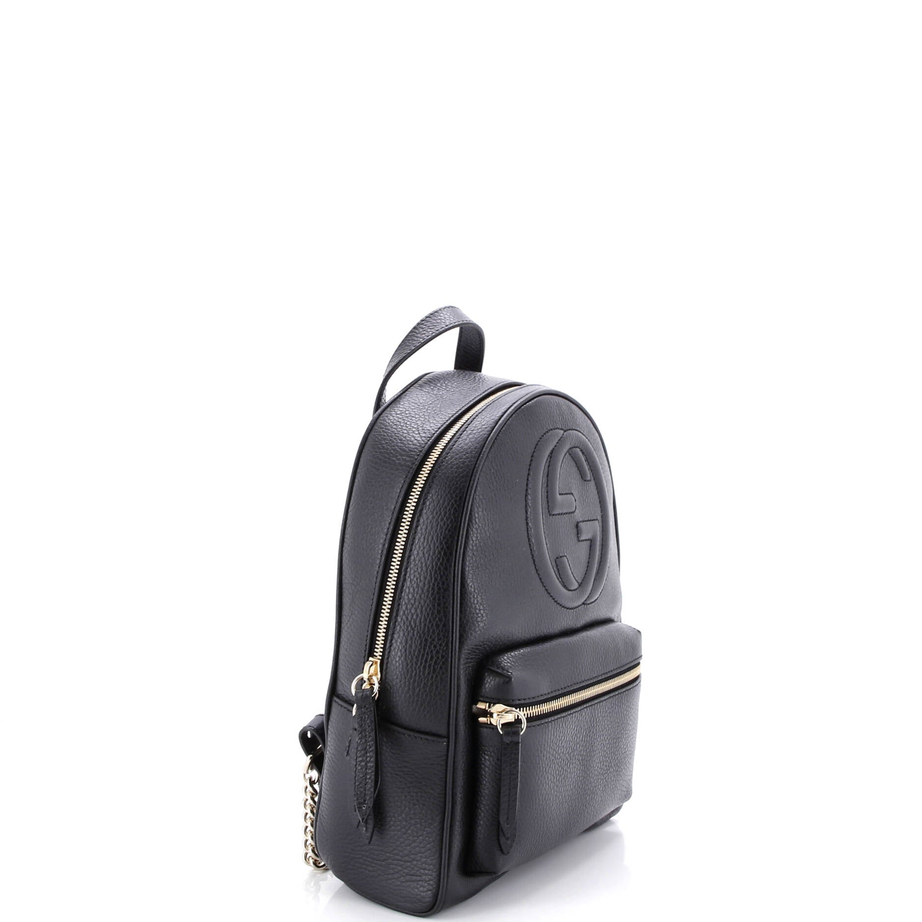 Soho Chain Backpack Leather