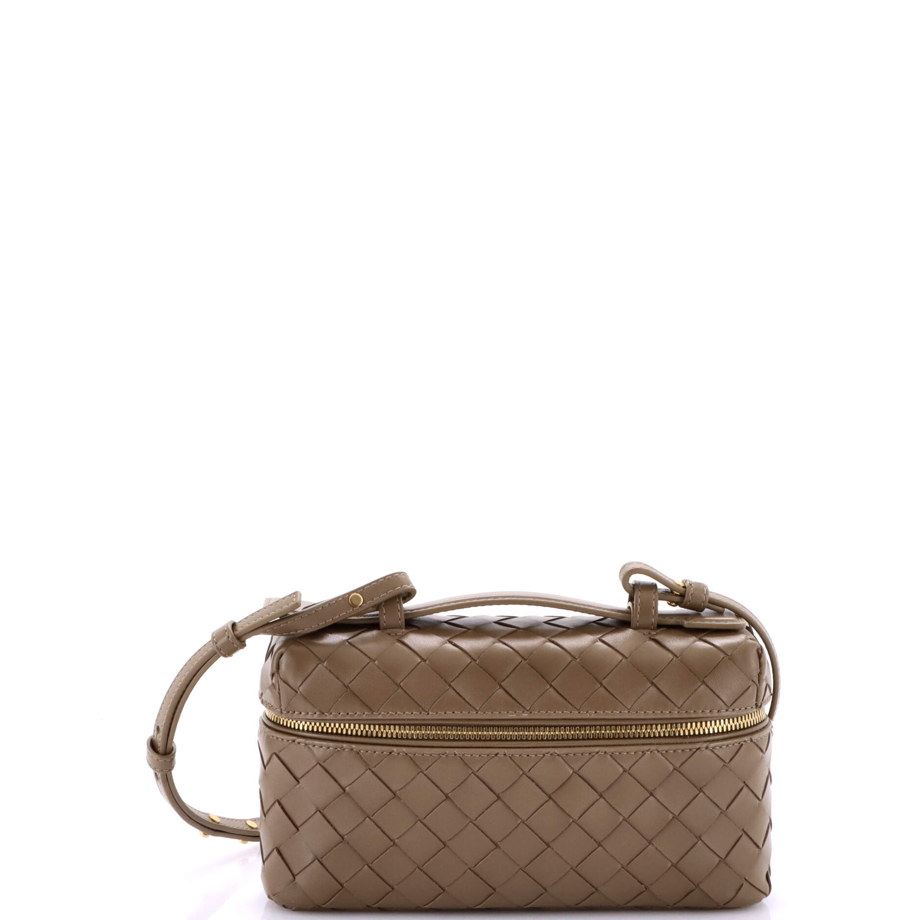 Bang Bang Vanity Case Intrecciato Leather