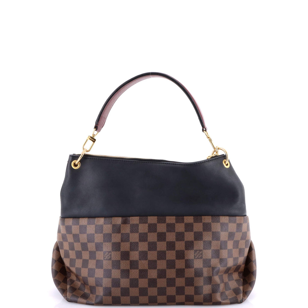 Maida Handbag Damier with Leather