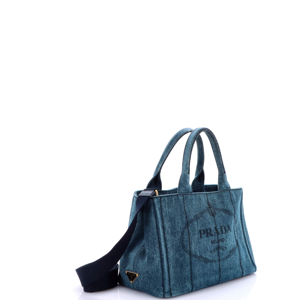 Canapa Convertible Tote Denim Mini