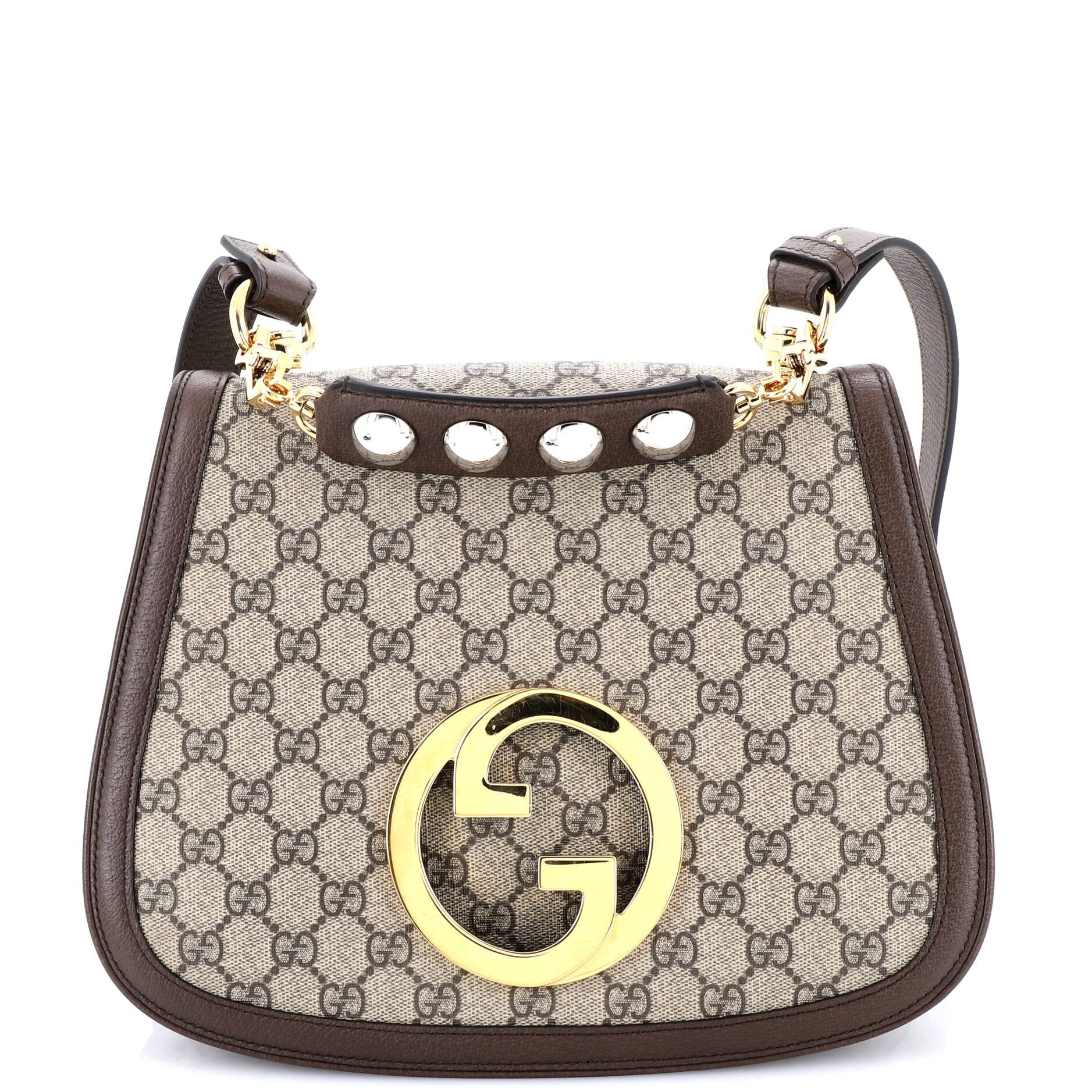Blondie NM Top Handle Bag GG Coated Canvas Medium