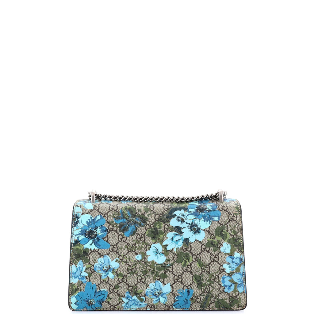 Dionysus Bag Embroidered Printed GG Coated Canvas Small