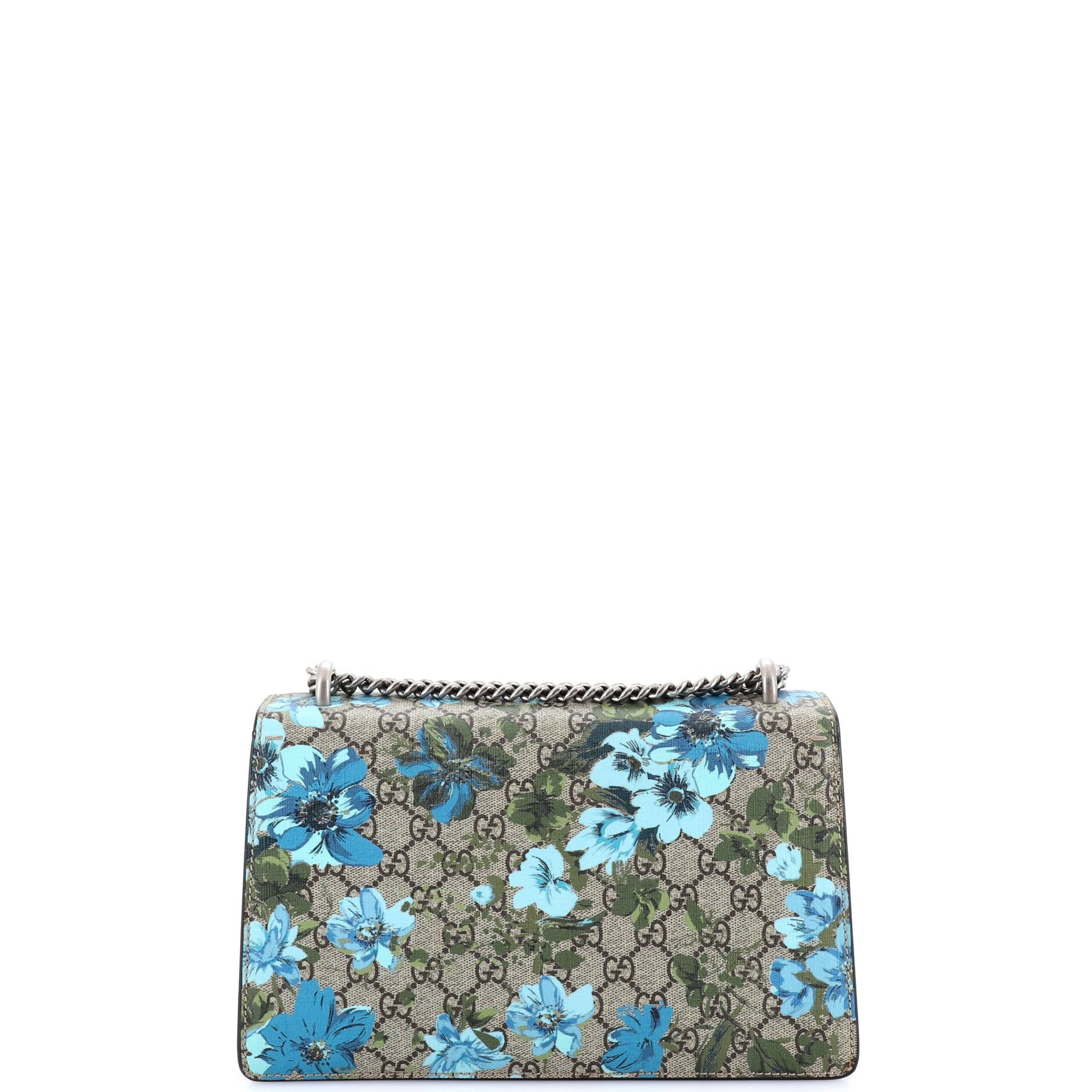 Dionysus Bag Embroidered Printed GG Coated Canvas Small