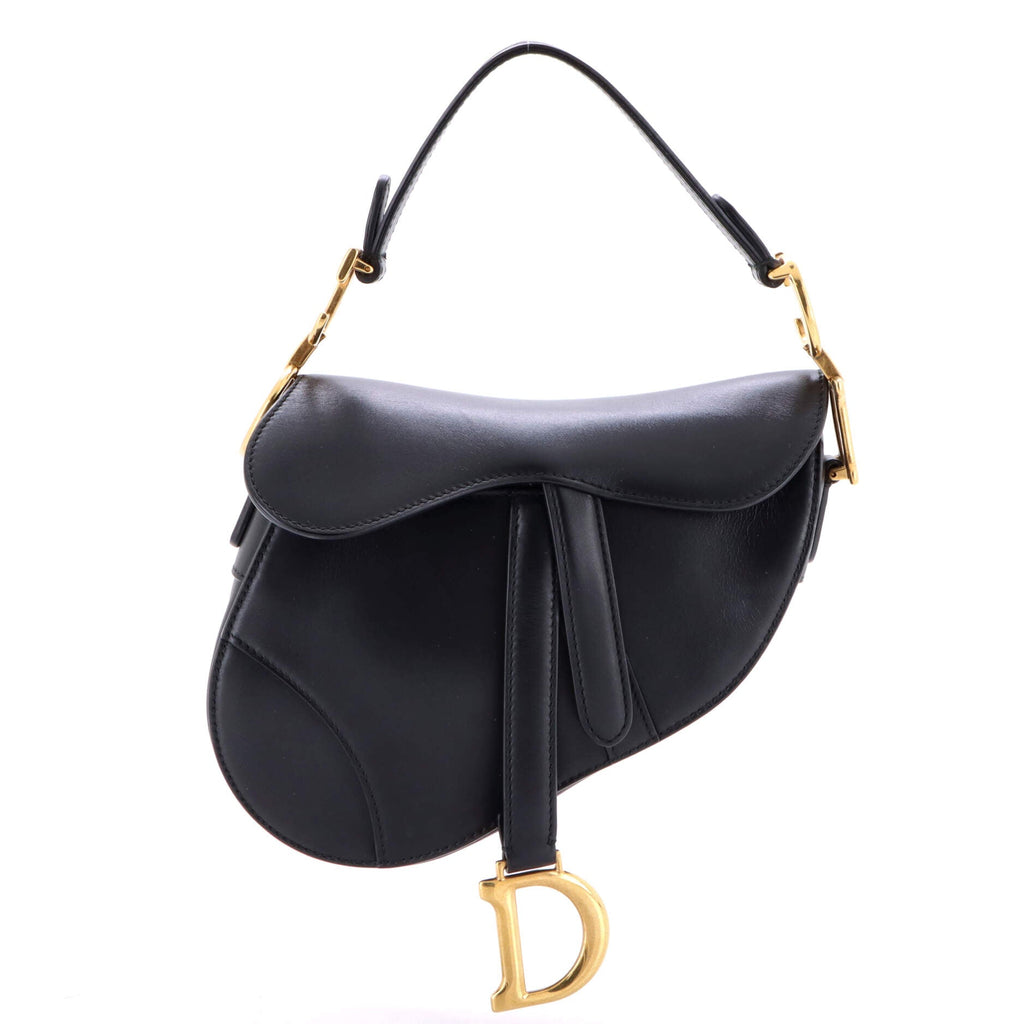 Saddle Handbag Leather Mini