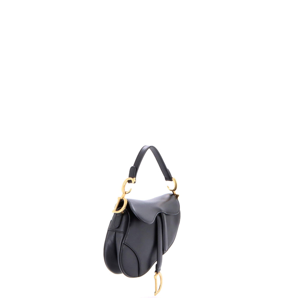 Saddle Handbag Leather Mini