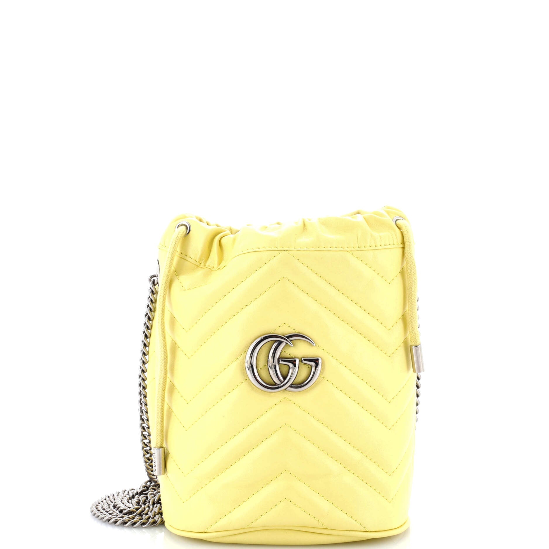 GG Marmont Bucket Bag Matelasse Leather Mini