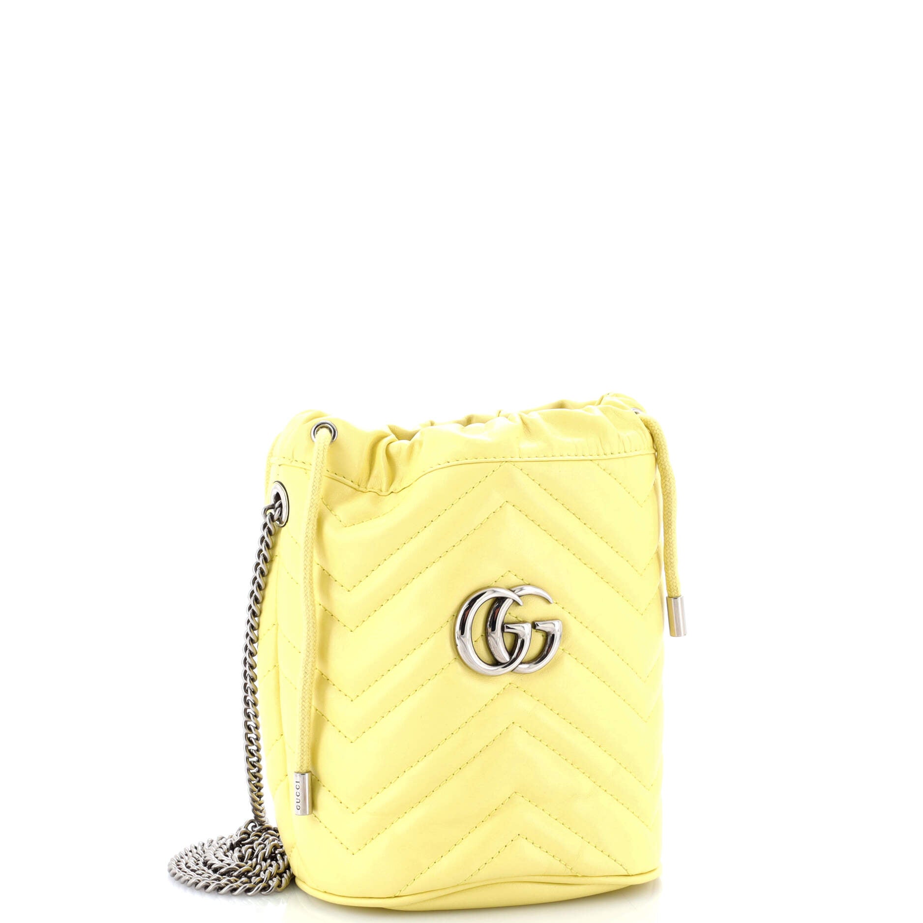 GG Marmont Bucket Bag Matelasse Leather Mini