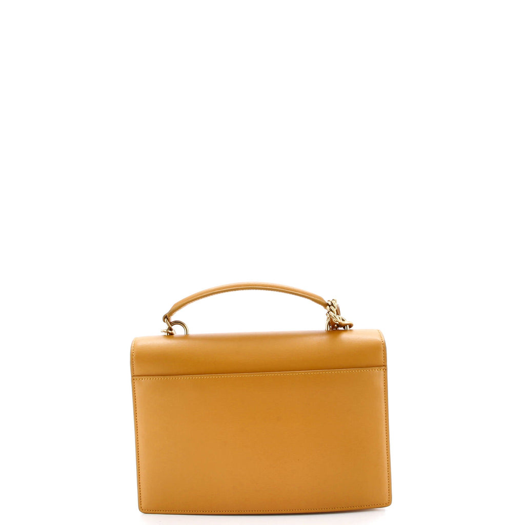 Sunset Top Handle Shoulder Bag Leather Medium
