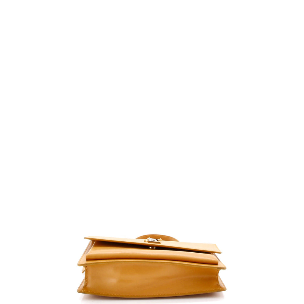 Sunset Top Handle Shoulder Bag Leather Medium
