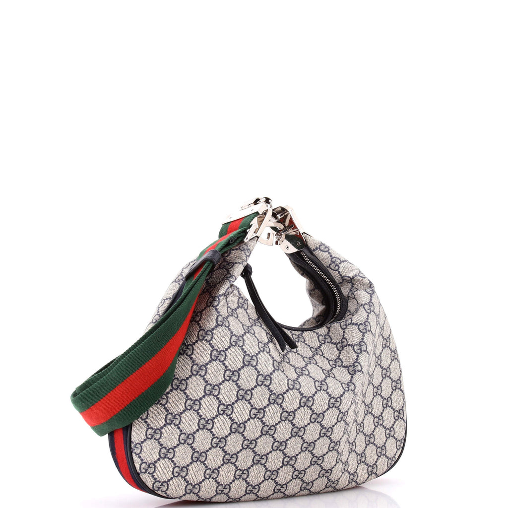 Attache Shoulder Bag GG Coated Canvas Medium