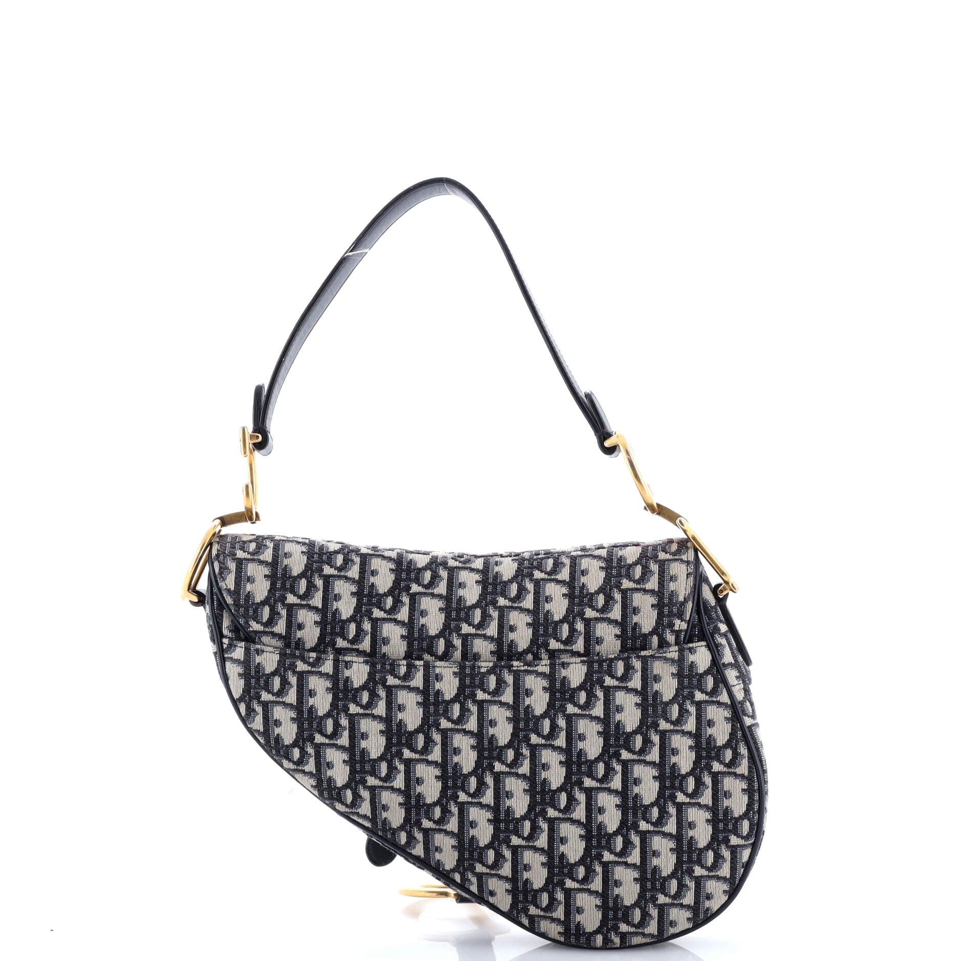 Saddle Handbag Oblique Canvas Medium