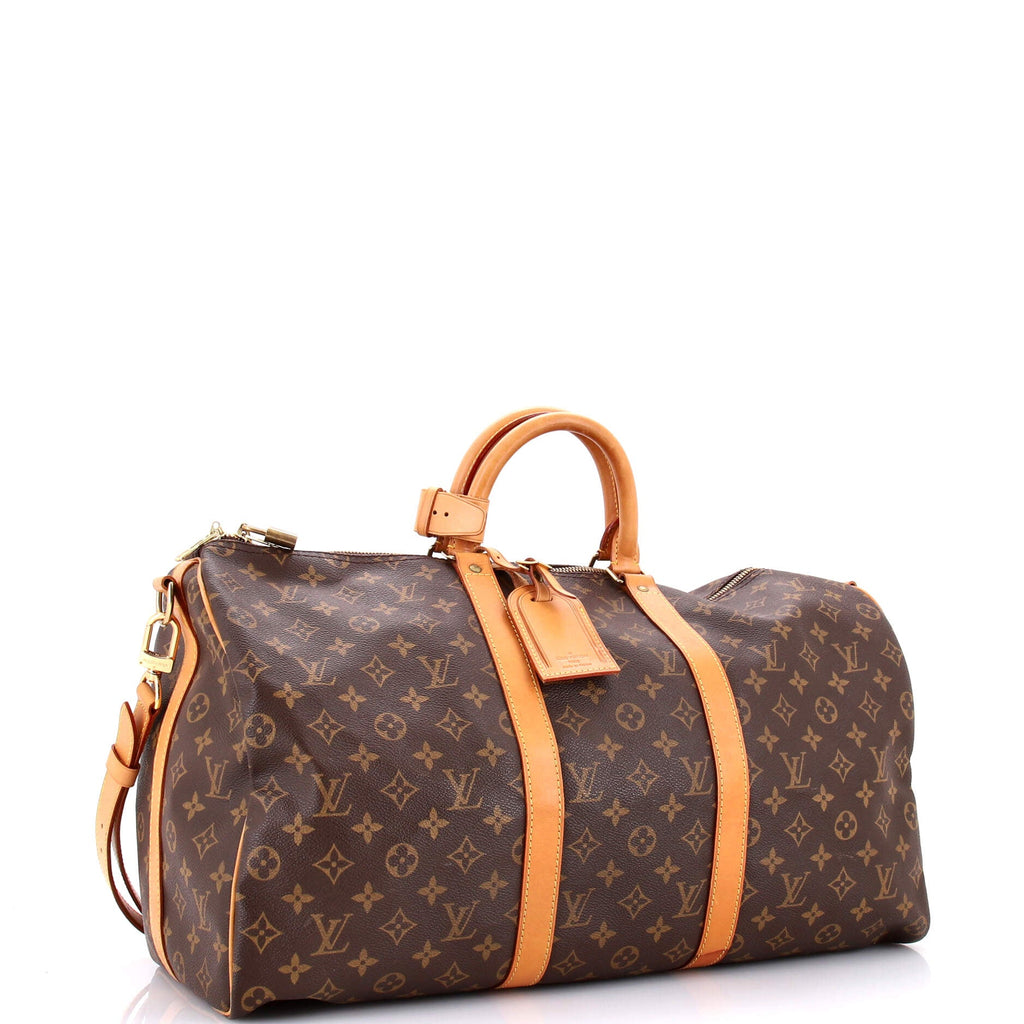 Keepall Bandouliere Bag Monogram Canvas 50