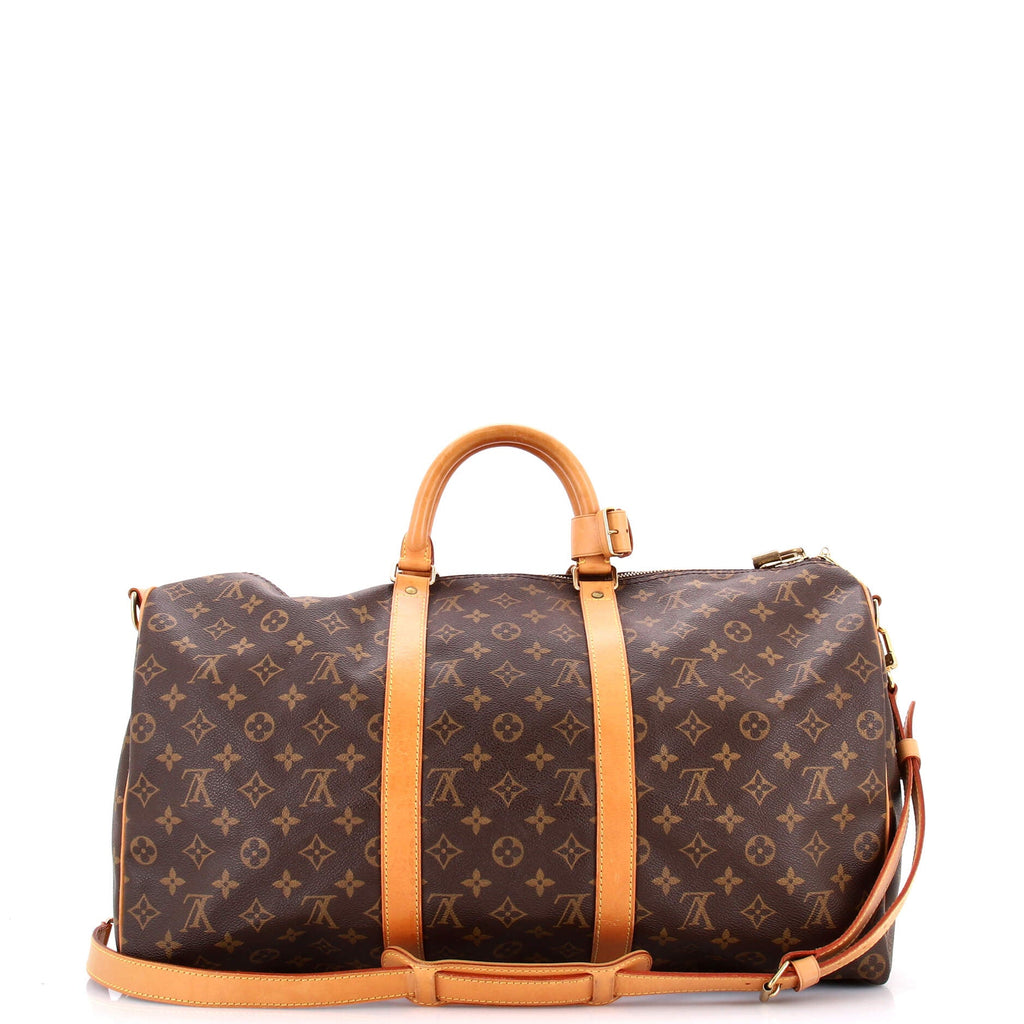 Keepall Bandouliere Bag Monogram Canvas 50