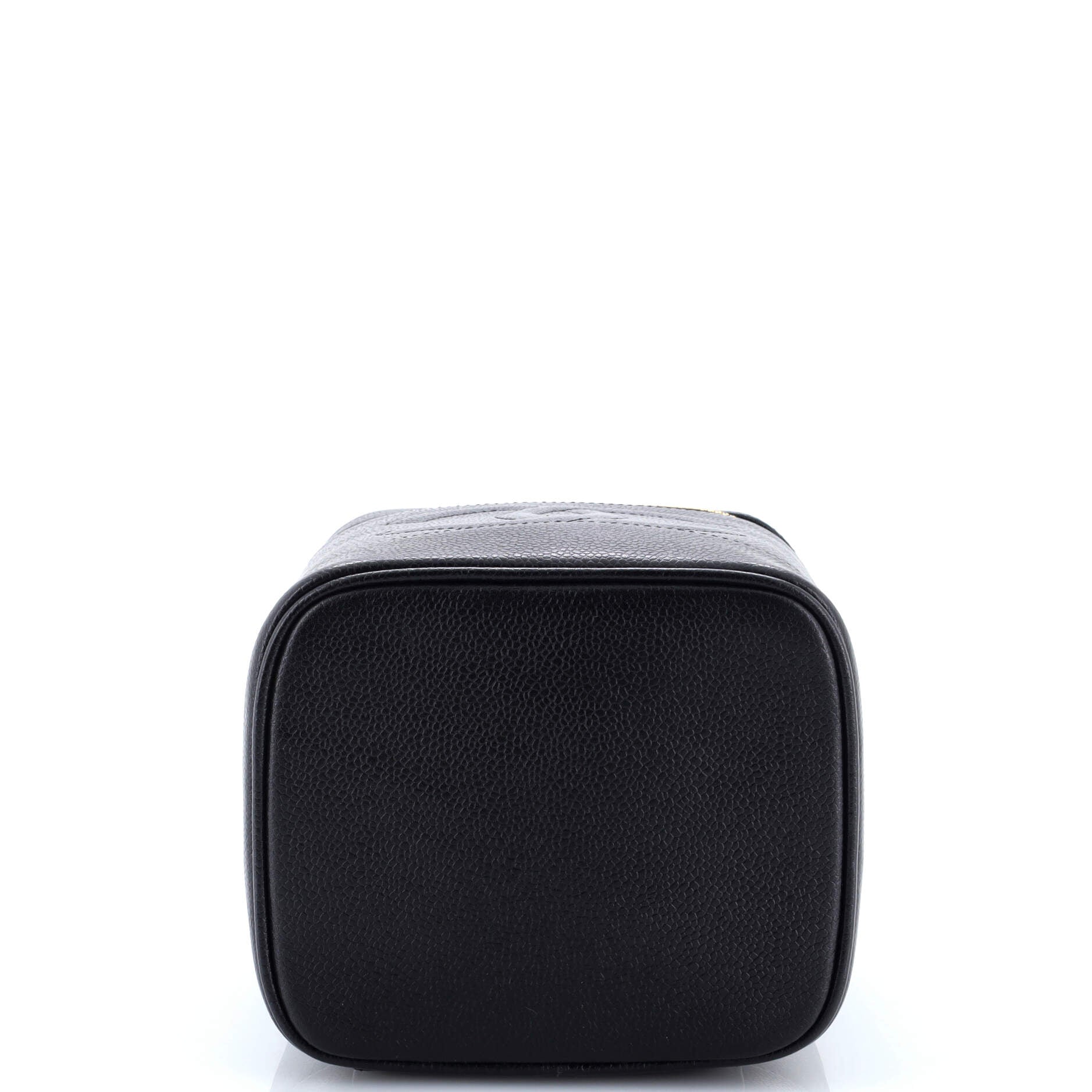 Vintage Timeless Cosmetic Case Caviar Tall