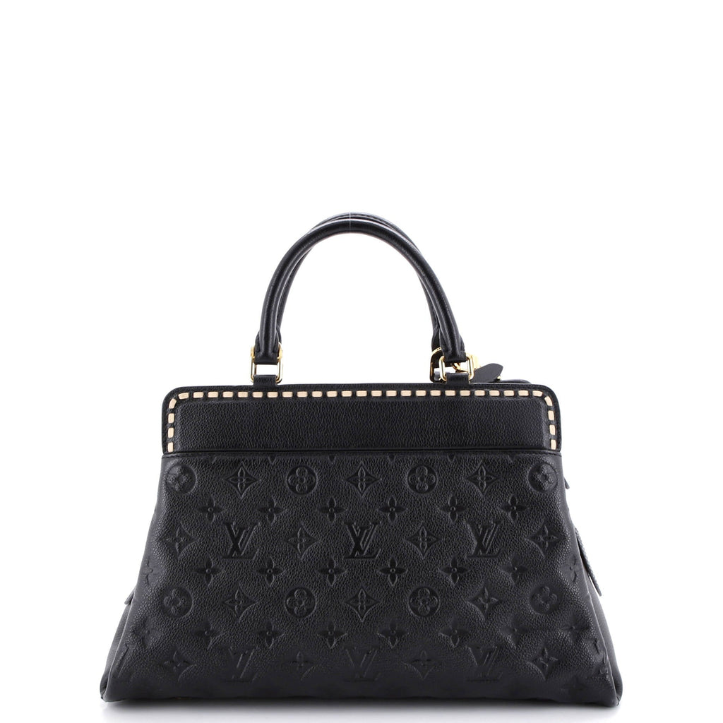 Vosges Handbag Whipstitch Monogram Empreinte Leather MM