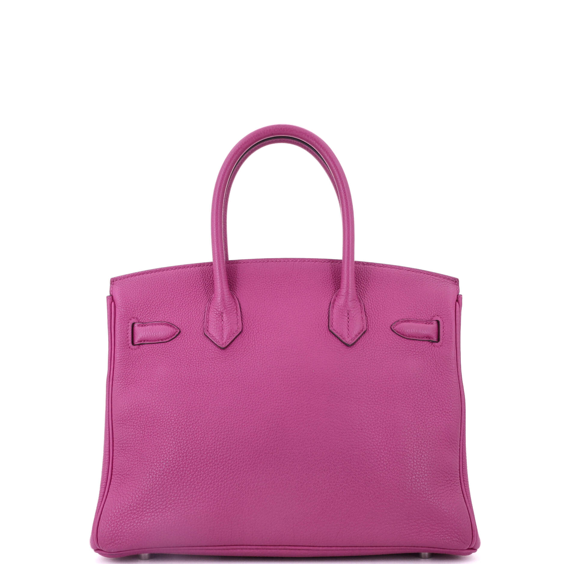 Birkin Handbag Rose Pourpre Togo with Palladium Hardware 30