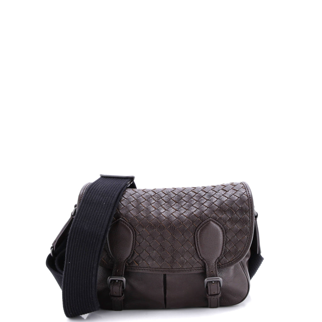 Gardena Messenger Bag Intrecciato Nappa Small