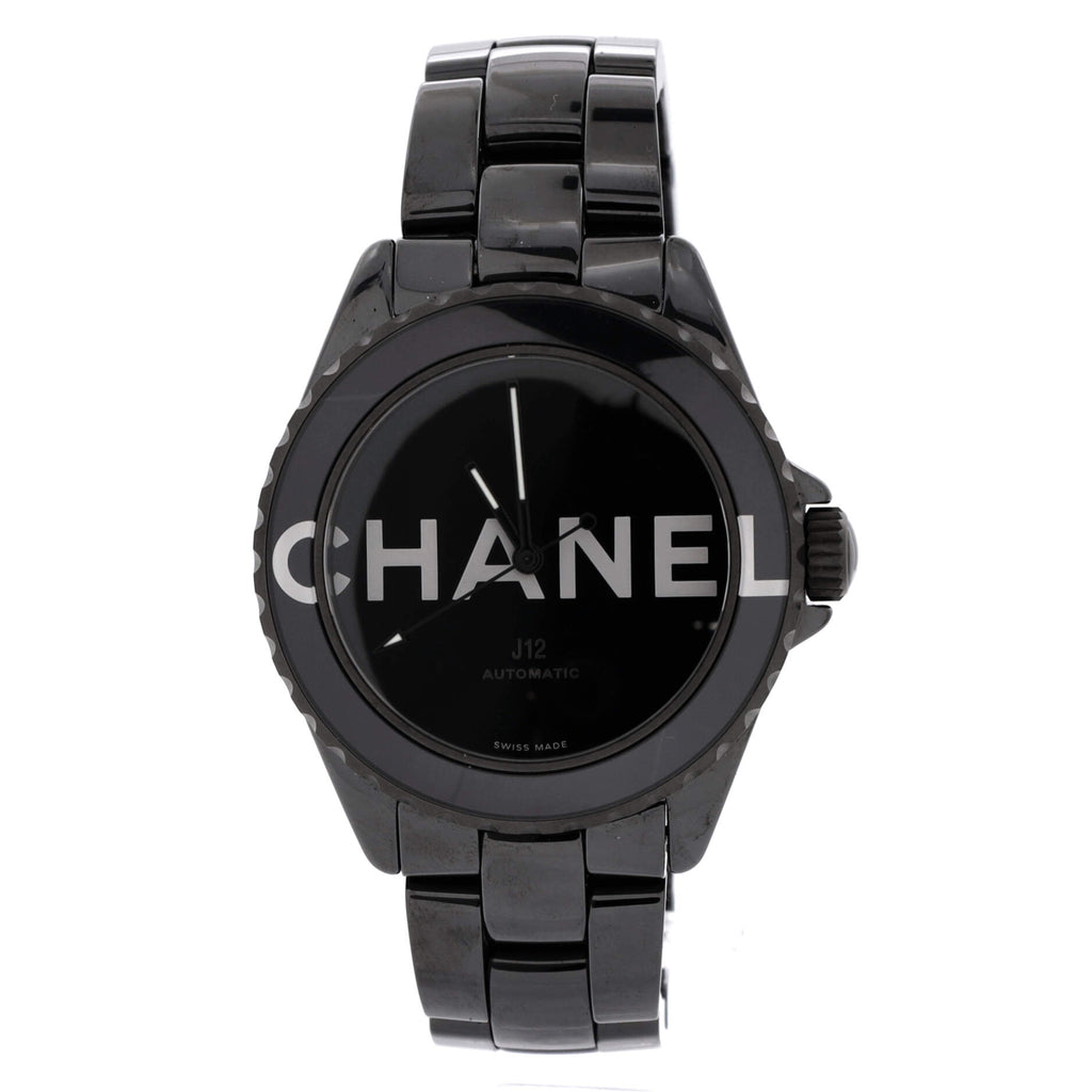 J12 Wanted de Chanel Automatic Watch Ceramic and Stainless Steel 38