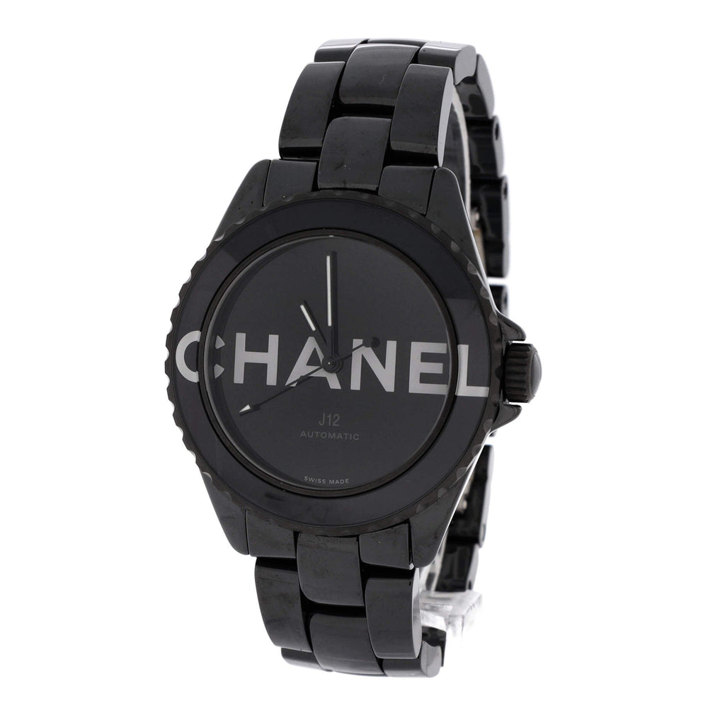 J12 Wanted de Chanel Automatic Watch Ceramic and Stainless Steel 38