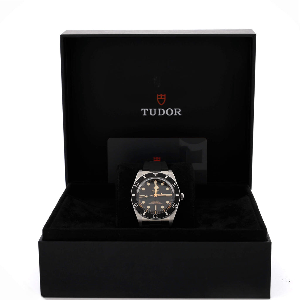 Black Bay 54 Automatic Watch Stainless Steel and Rubber 37