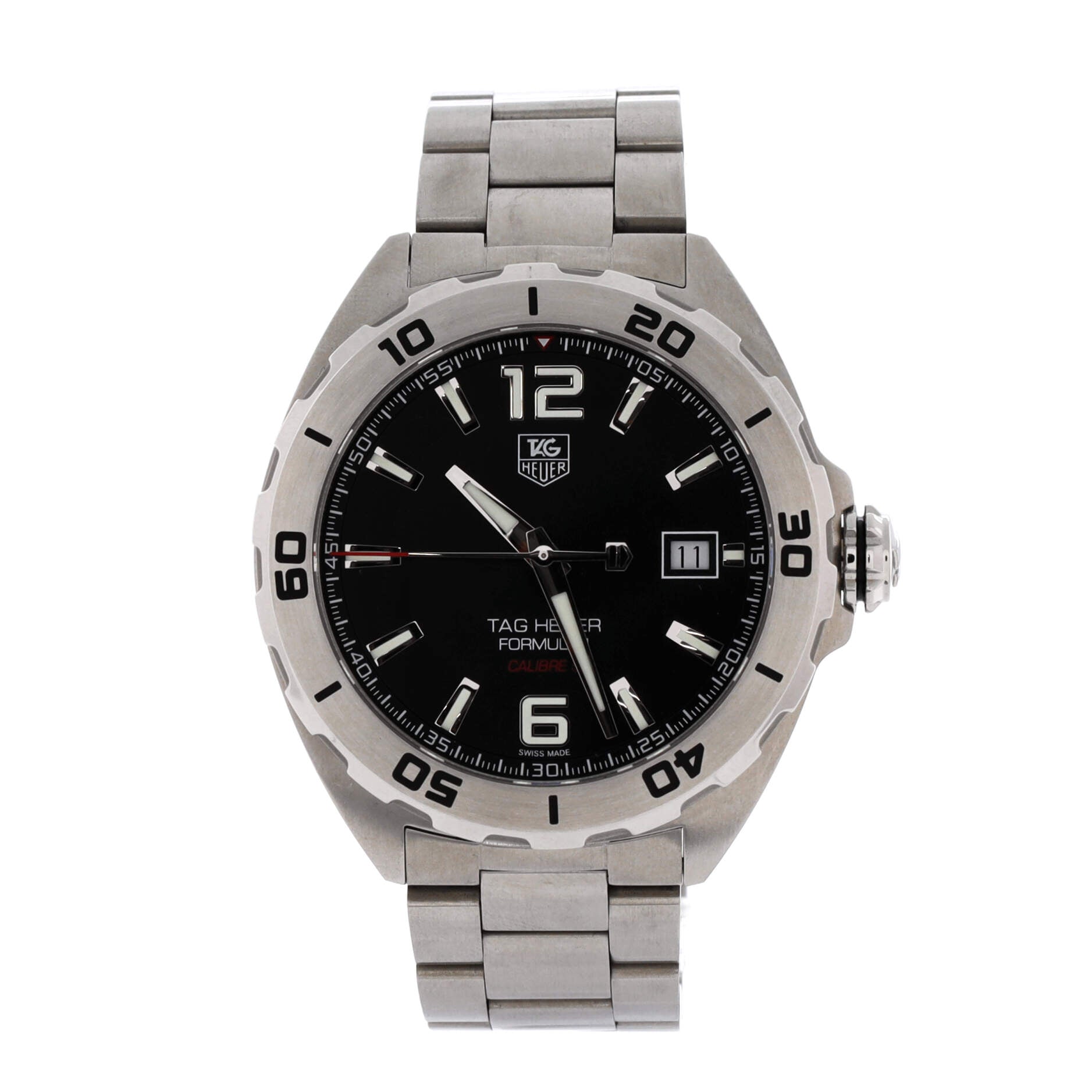 Formula 1 Date Quartz Watch Stainless Steel 41