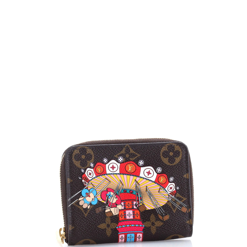 Zippy Coin Purse Limited Edition Vivienne Xmas Monogram Canvas