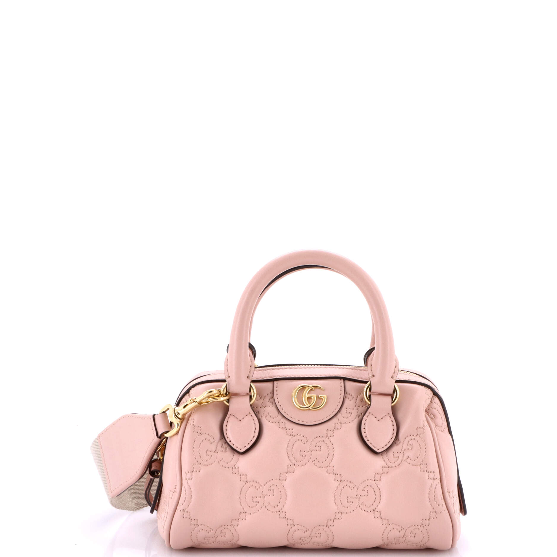 Ophidia Convertible Boston Top Handle Bag GG Matelasse Leather Mini