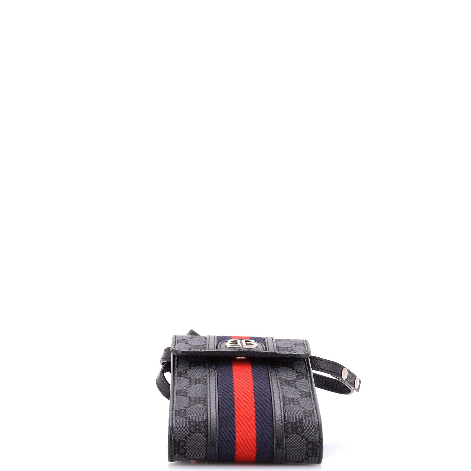 x Gucci The Hacker Project Web Phone Bag BB Canvas