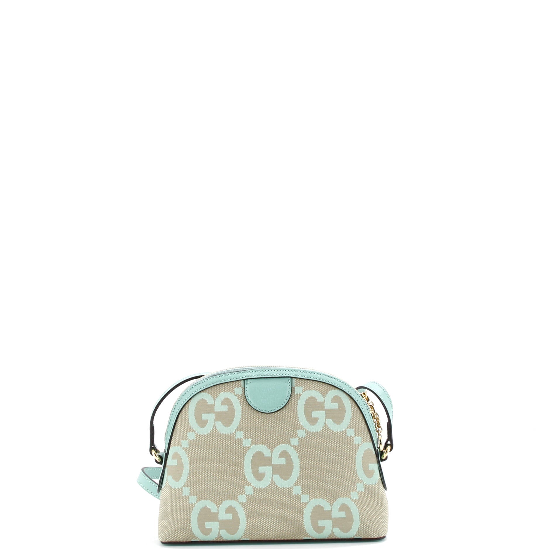 Ophidia Dome Shoulder Bag Jumbo GG Canvas Small