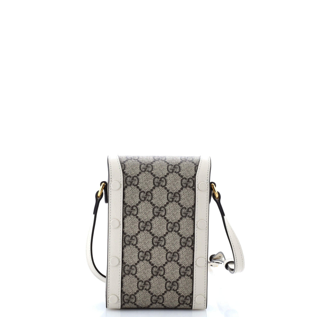 Horsebit 1955 Crossbody Bag GG Coated Canvas with Leather Mini